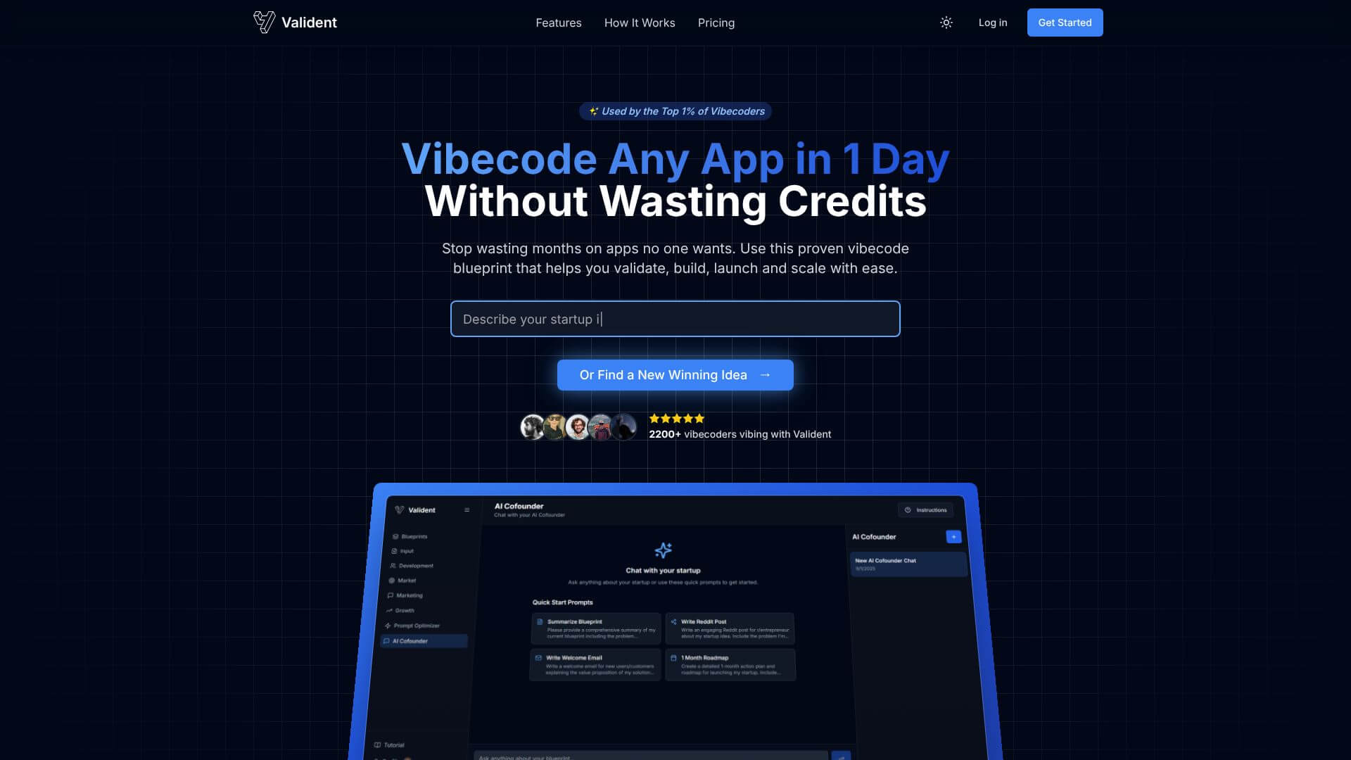 Valident screenshot