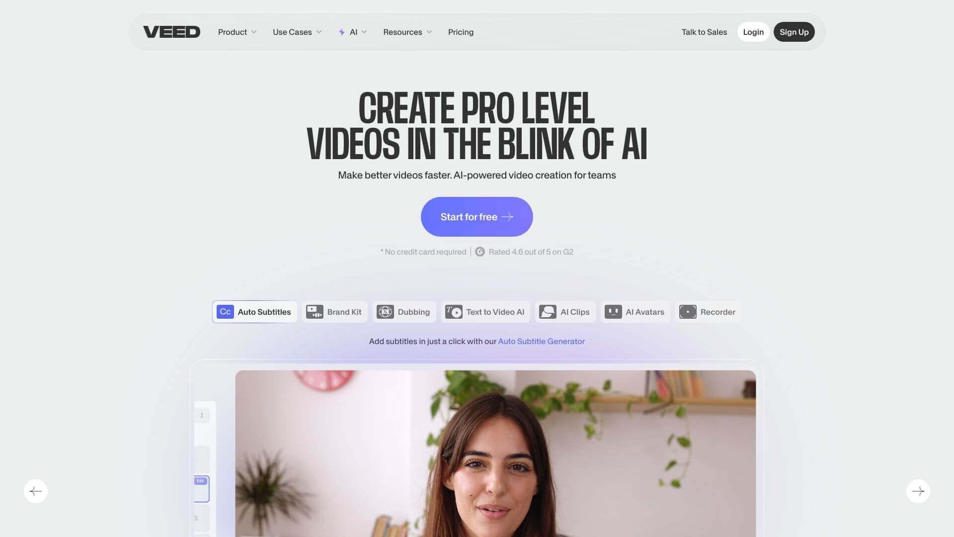 VEED screenshot