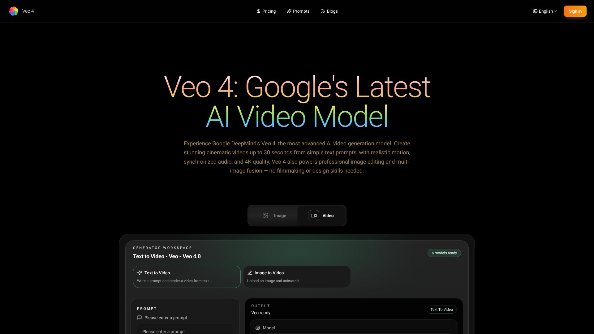 Veo 4 screenshot