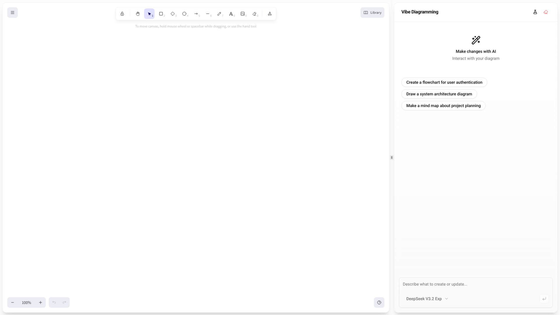 Vibe Diagramming screenshot