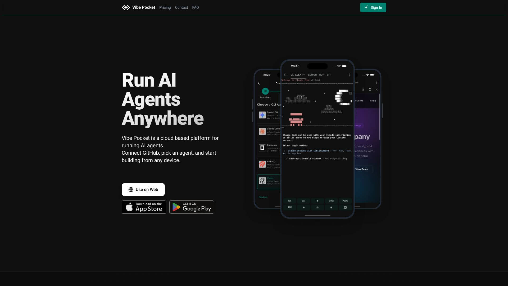 Vibe Pocket screenshot