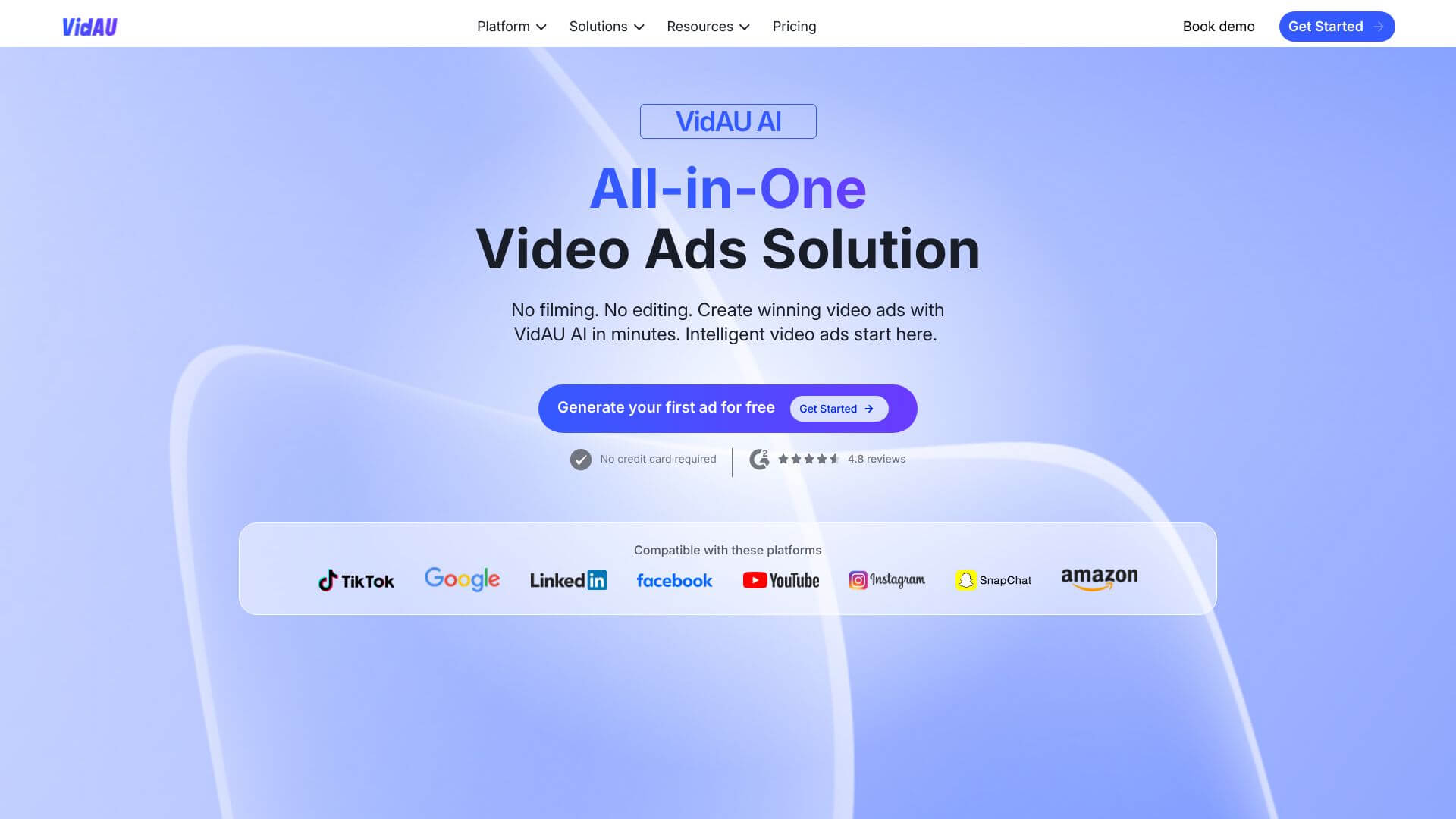 VidAU screenshot