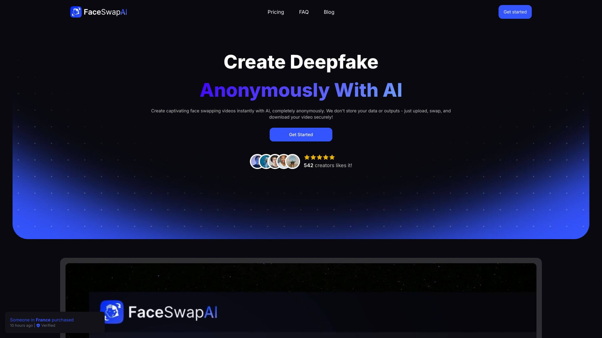 Video Face Swap AI screenshot