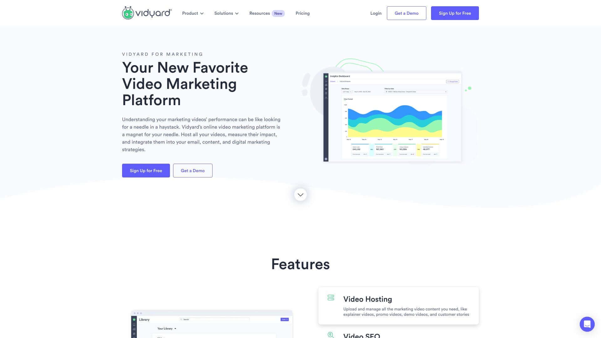 Vidyard screenshot