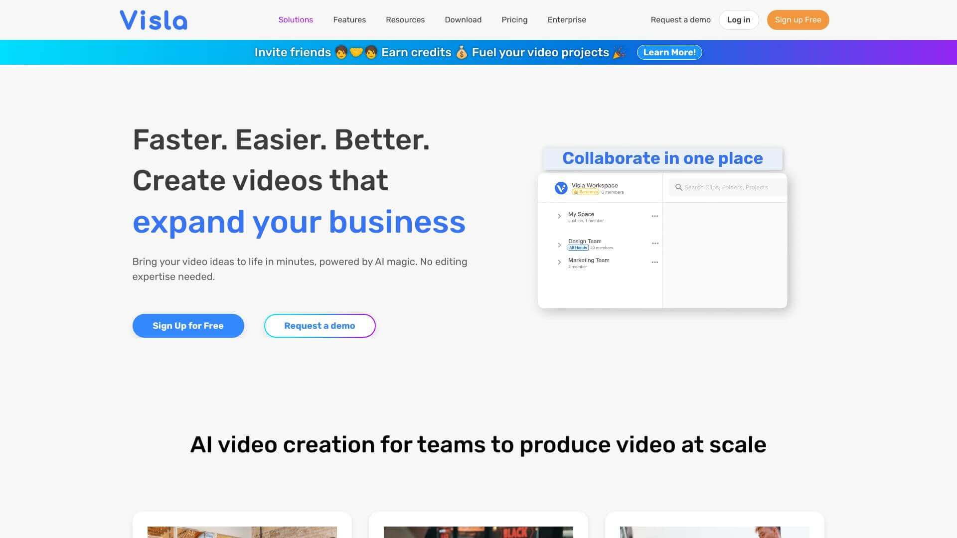 Visla screenshot