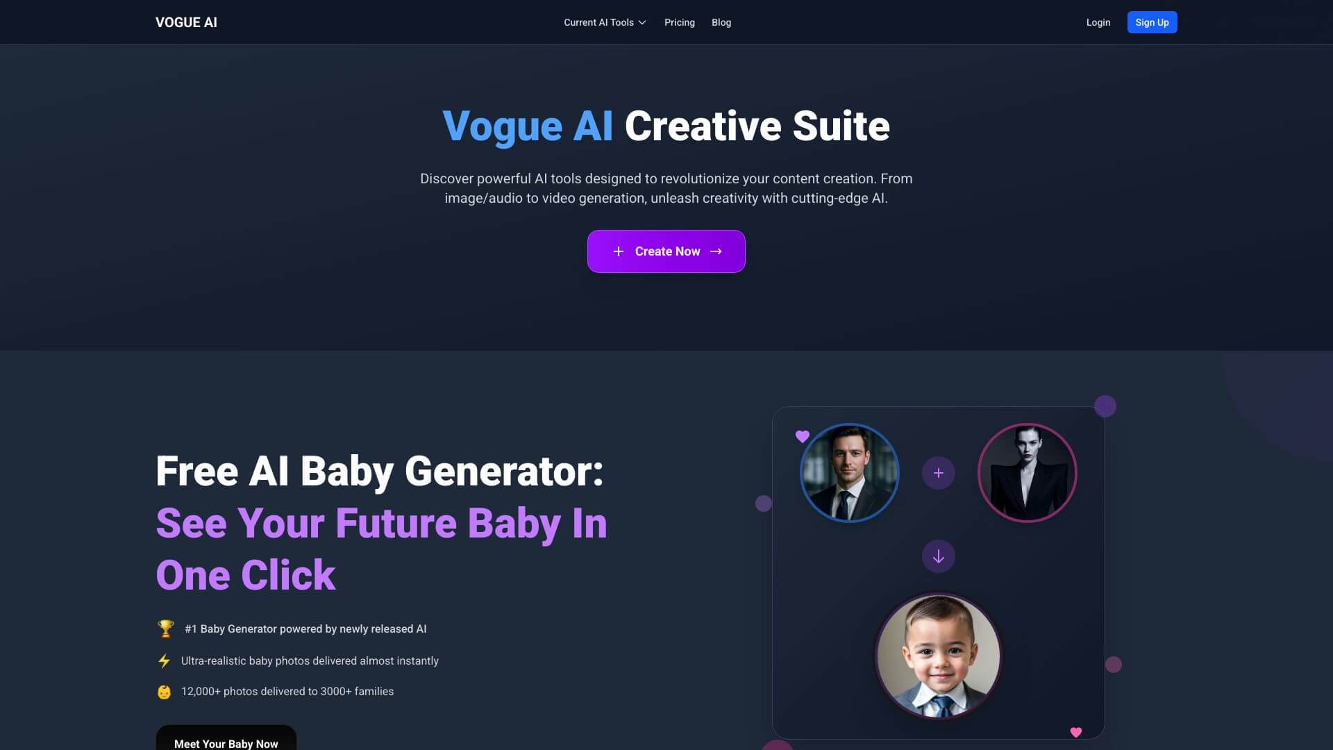 Vogue AI screenshot