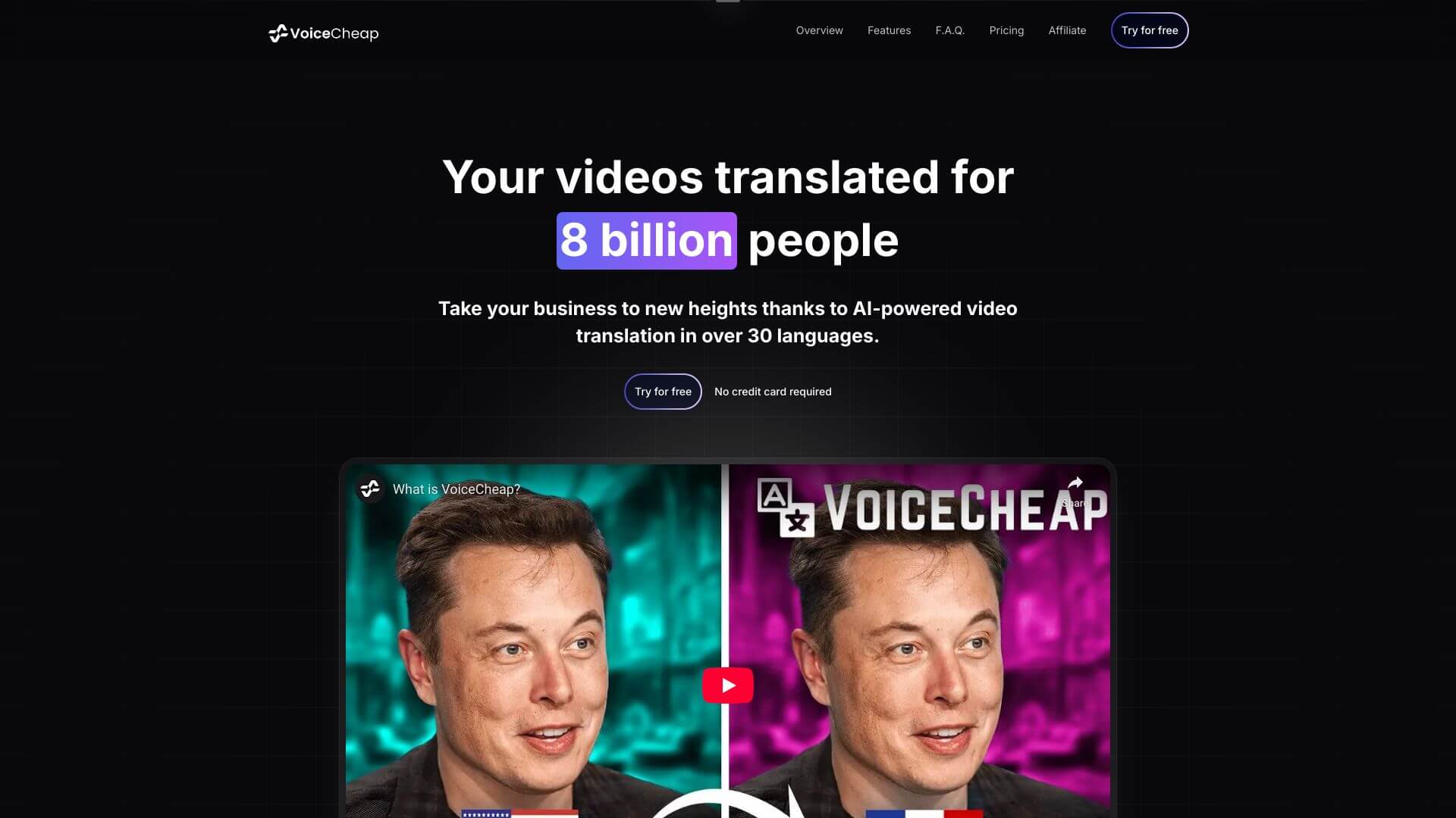 VoiceCheap screenshot