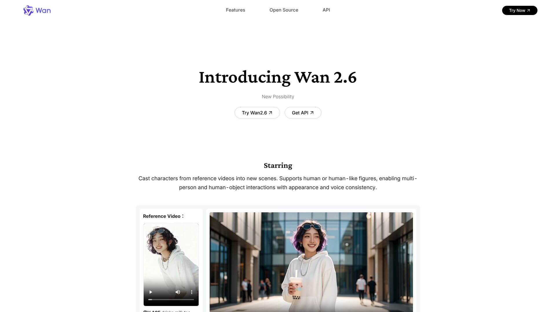 Wan 2.6 screenshot