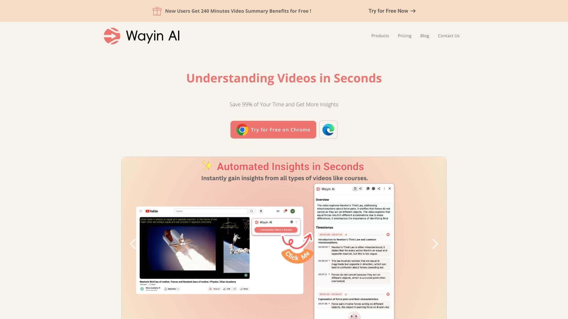 Wayin AI screenshot