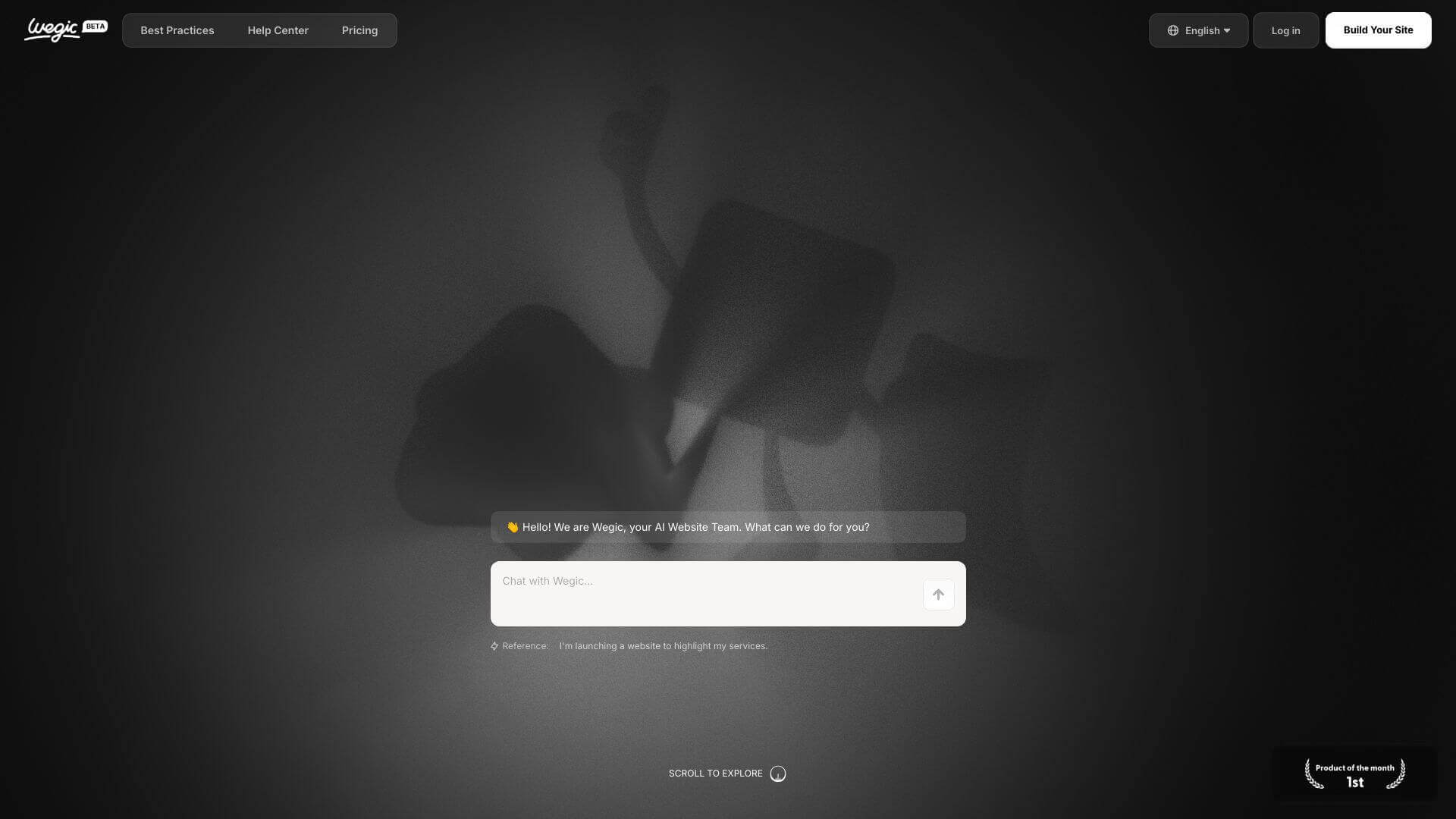 Wegic AI screenshot
