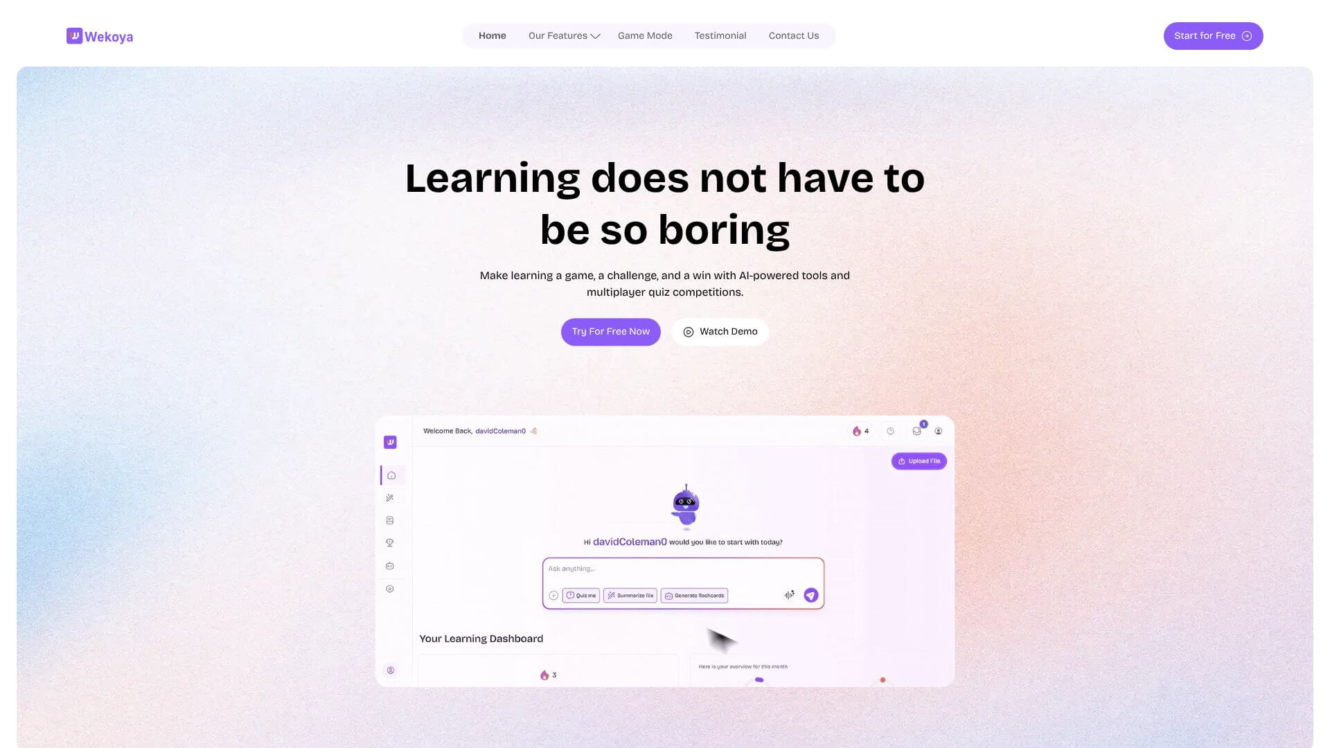 Wekoya screenshot