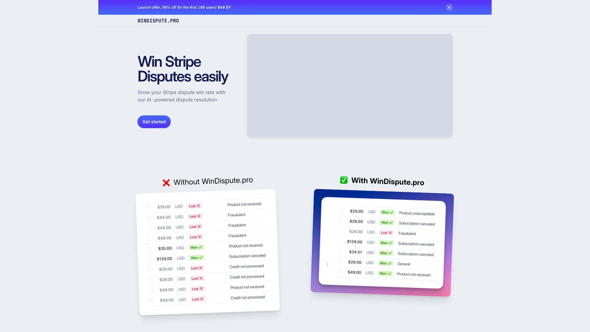 WinDispute.pro screenshot