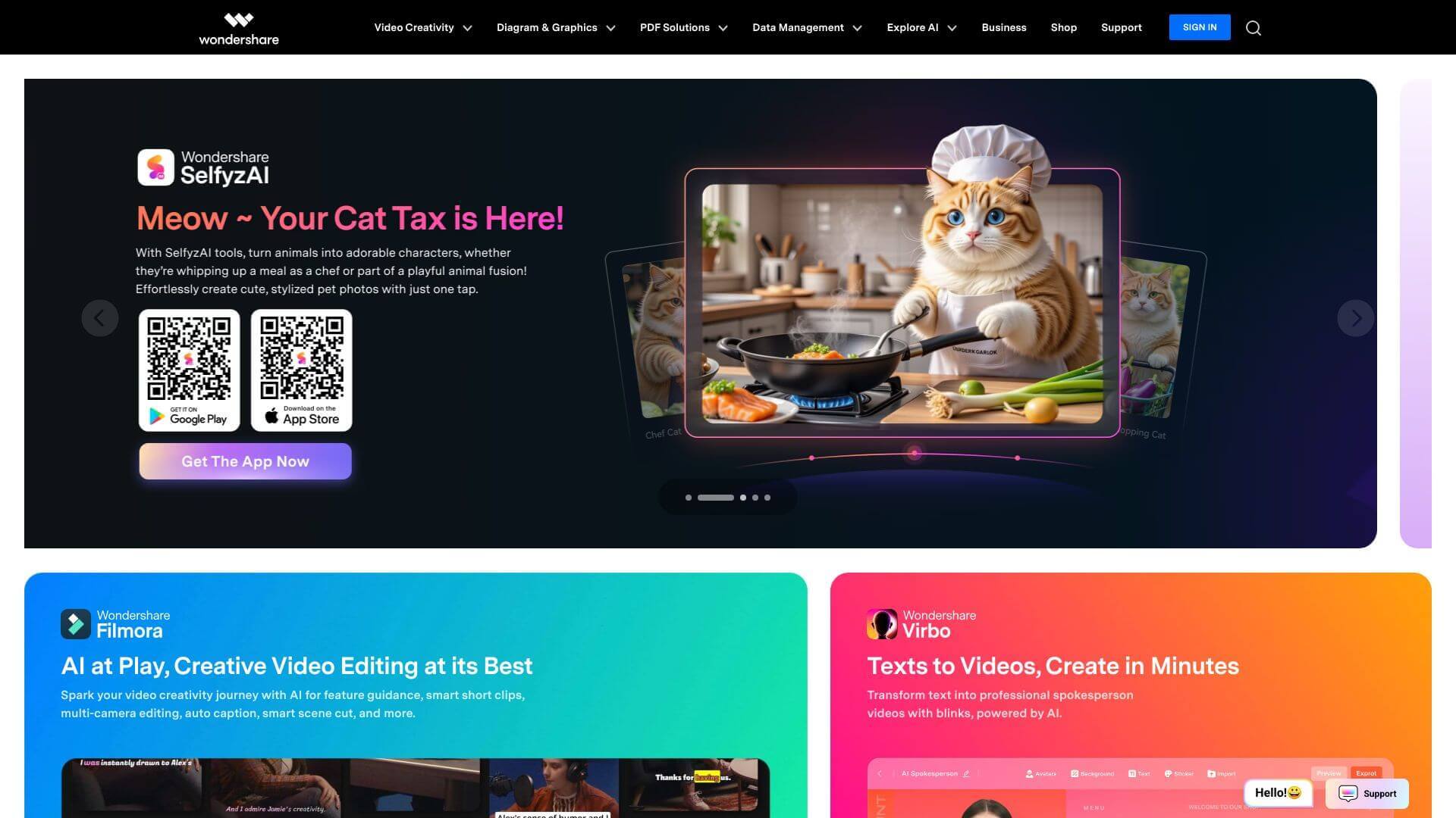 Wondershare screenshot