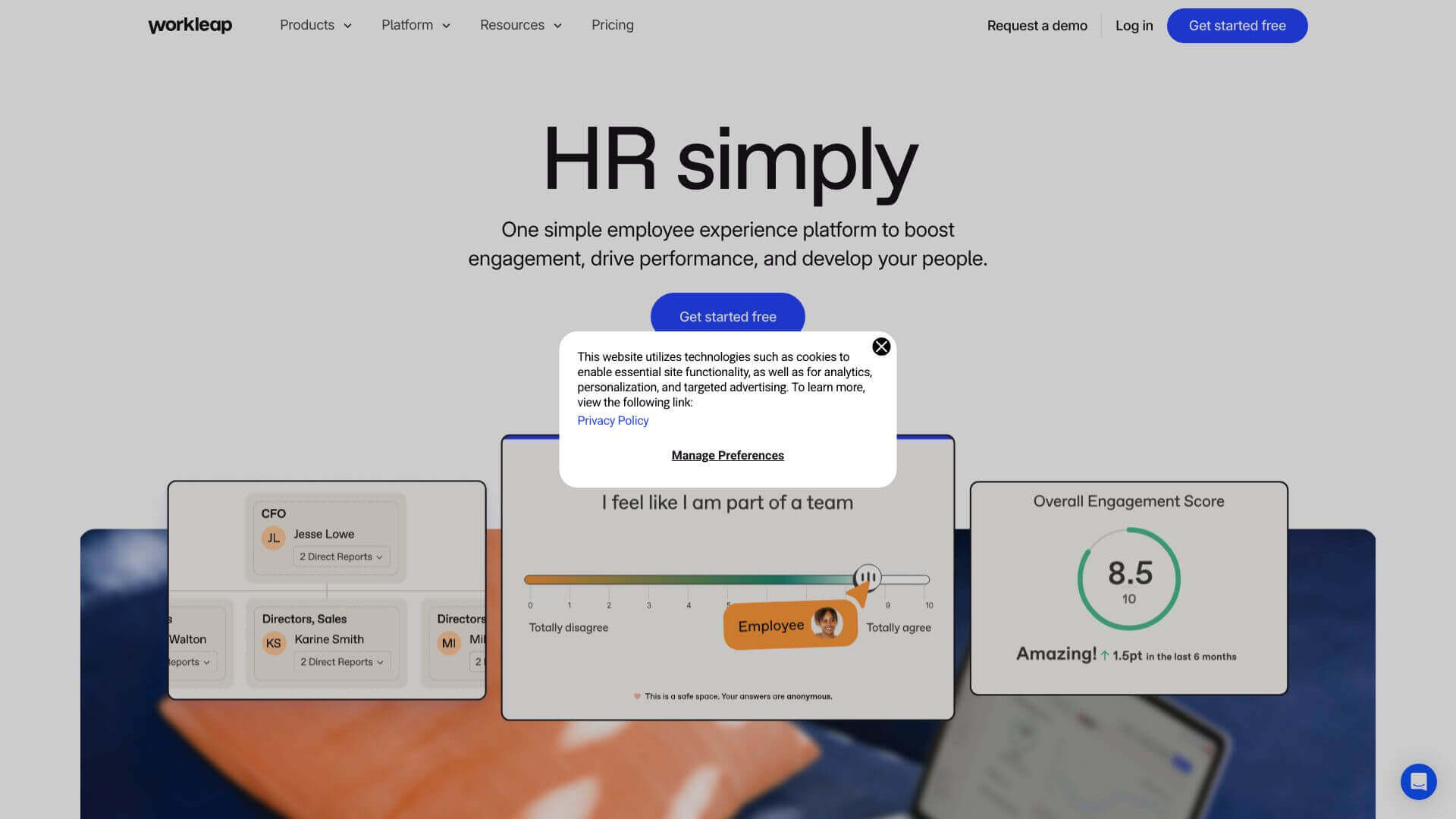 Workleap screenshot