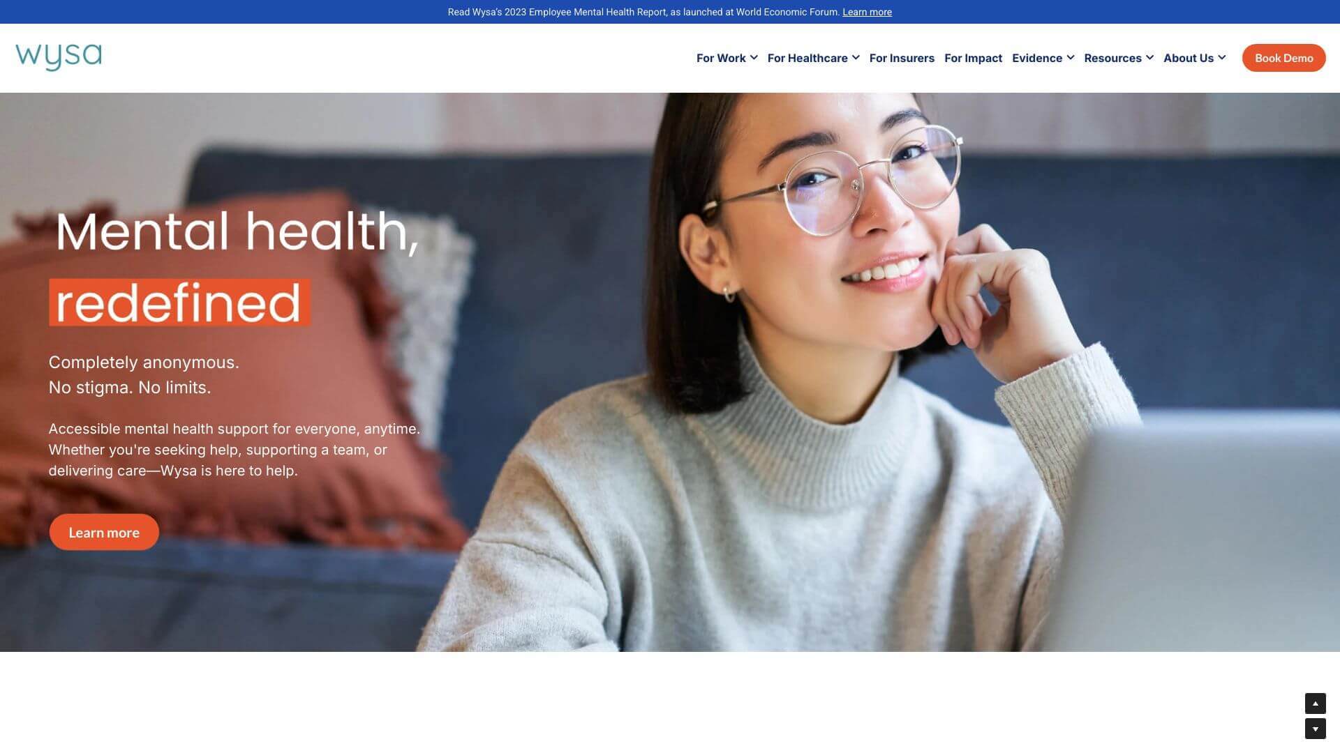 Wysa screenshot