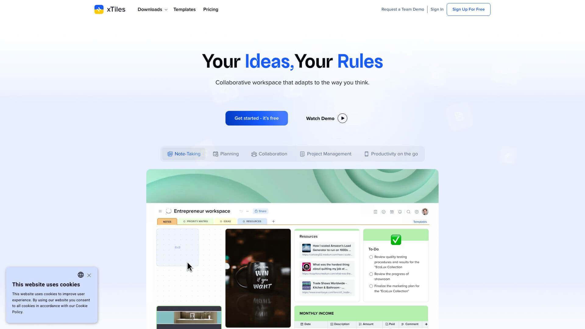 xTiles screenshot